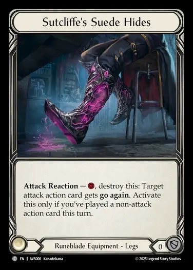 【EN】[Runeblade] Sutcliffe's Suede Hides [AVS006-C]