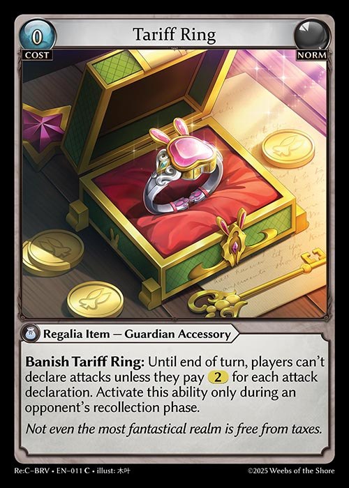 [Norm] Tariff Ring [BRV011-C]
