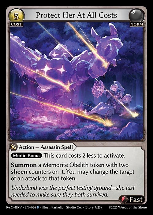 [Norm] Protect Her At All Costs [BRV026-R]