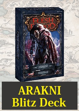 【Blitz Deck】 Arakni 【Outsiders】