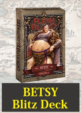 【Blitz Deck】 Betsy 【Heavy Hitters】