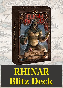 【Blitz Deck】 Rhinar 【History Pack1】