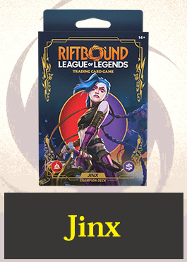 【Champion Deck】Jinx ※発送方法は「ゆうパック」を選択してください。