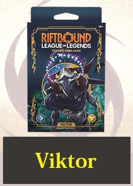 【Champion Deck】Viktor ※発送方法は「ゆうパック」を選択してください。