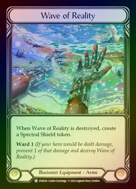 【CF】[Illusionist] Wave of Reality [DYN214-R] Cold Foil