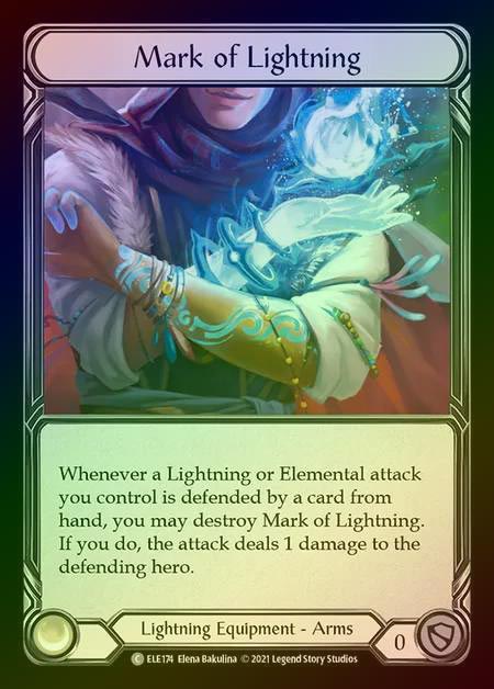 【CF】[Lightning] Mark of Lightning [1st-ELE174-C] Cold Foil