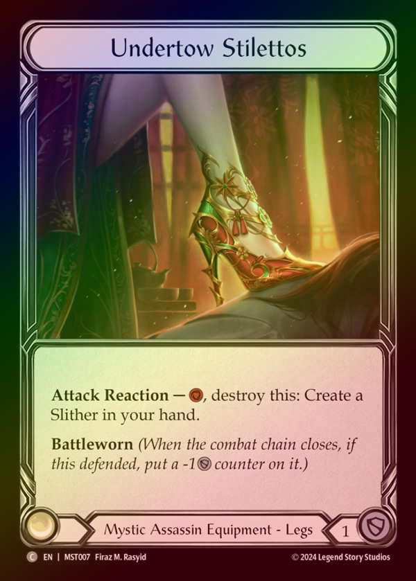 【CF】【EN】 [Mystic Assassin] 反抗の高踵/Undertow Stilettos [MST007-C]