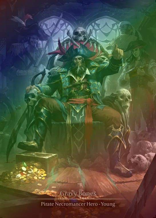 【CF】【EN】[Pirate Necromancer] グレイビィ・ボーンズ/Gravy Bones [SEA044-Marvel]