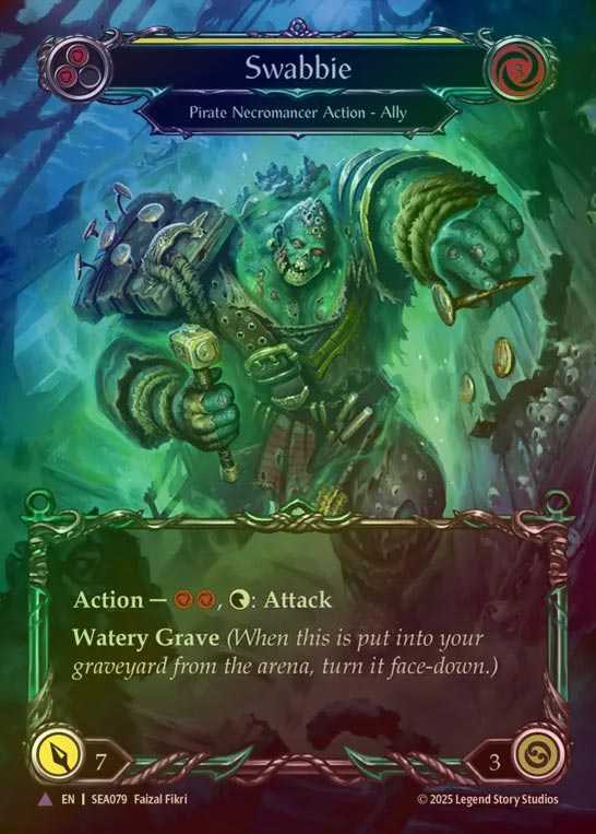 【CF】【EN】[Pirate Necromancer] スワビィ/Swabbie [SEA079-Marvel]