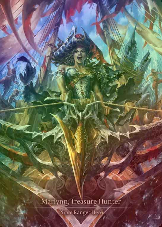 【CF】【EN】[Pirate Ranger] トレジャーハンター・マーリン/Marlynn, Treasure Hunter [SEA082-Marvel]