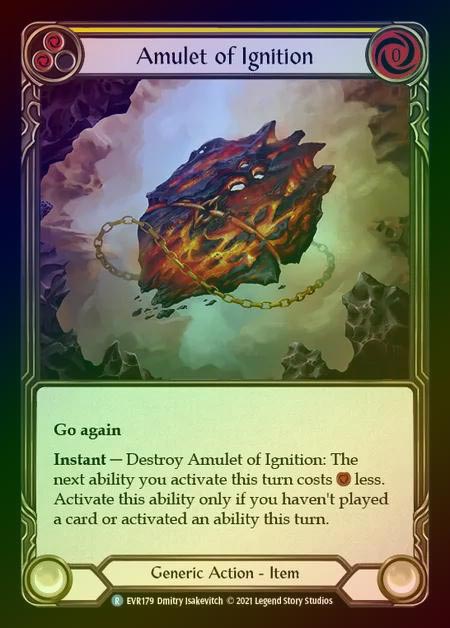 【CF】[Generic] Amulet of Ignition [EVR179-R] Cold Foil