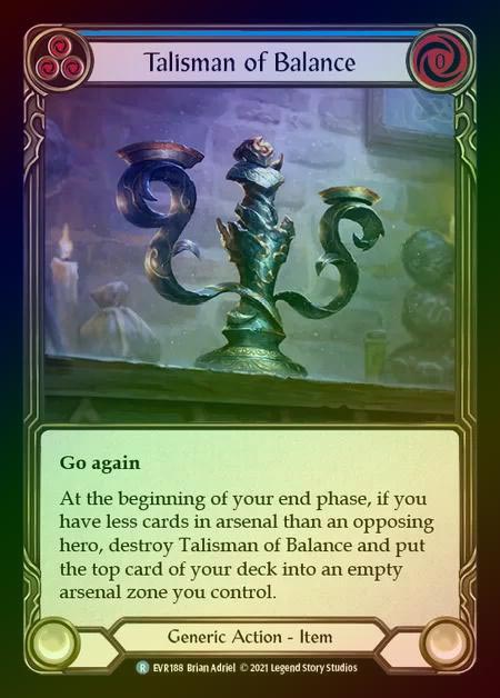 【CF】[Generic] Talisman of Balance [EVR188-R] Cold Foil
