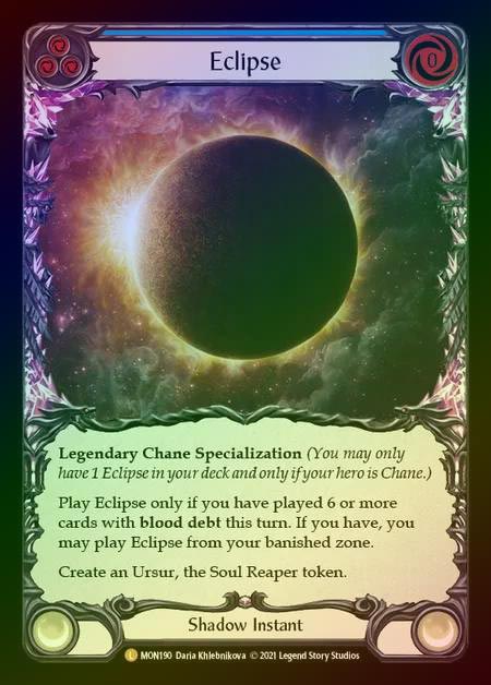 【CF】[Shadow] Eclipse [1st-MON_190-L] Cold Foil
