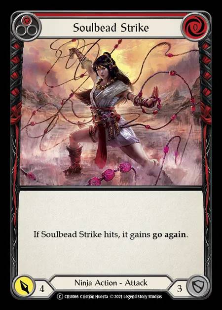 [Ninja] Soulbead Strike [UL-CRU066-C] (red)