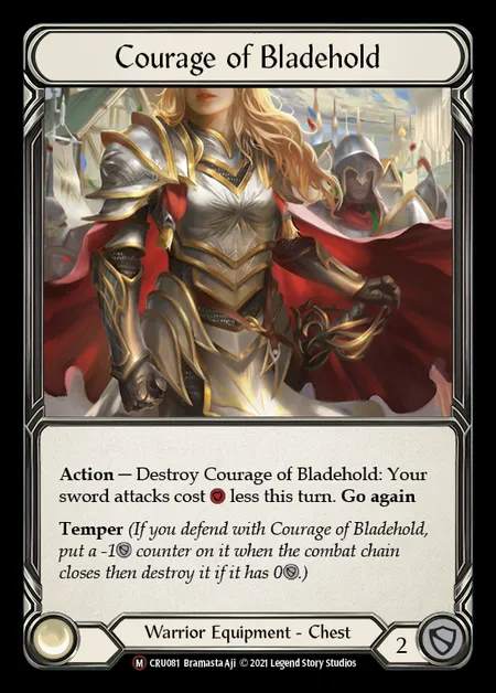 [Warrior] Courage of Bladehold [UL-CRU081-M]