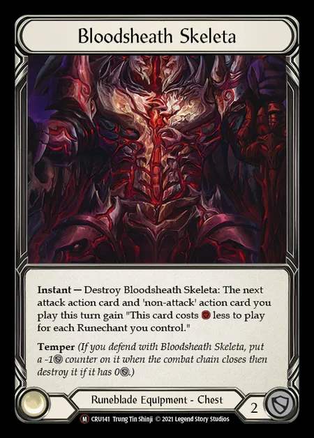 [Runeblade] Bloodsheath Skeleta [UL-CRU141-M]
