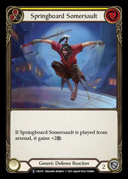 [Generic] Springboard Somersault [UL-CRU187-R] (yellow)
