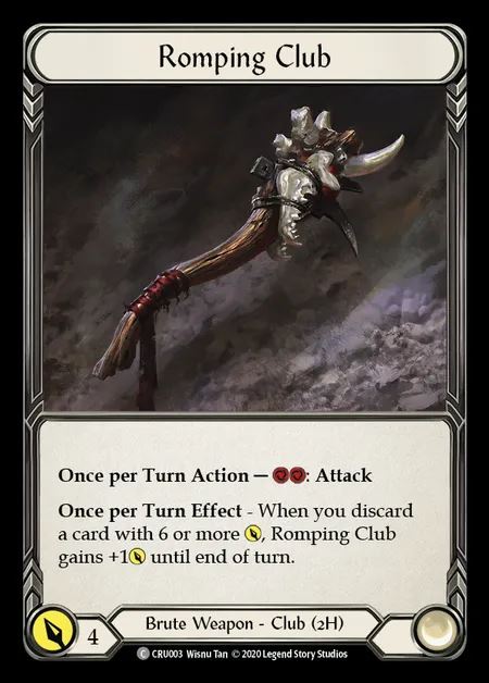 [Brute] Romping Club [1st-CRU_003-C]