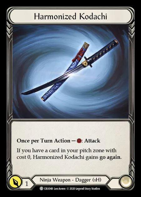 [Ninja] Harmonized Kodachi [1st-CRU_048-C]