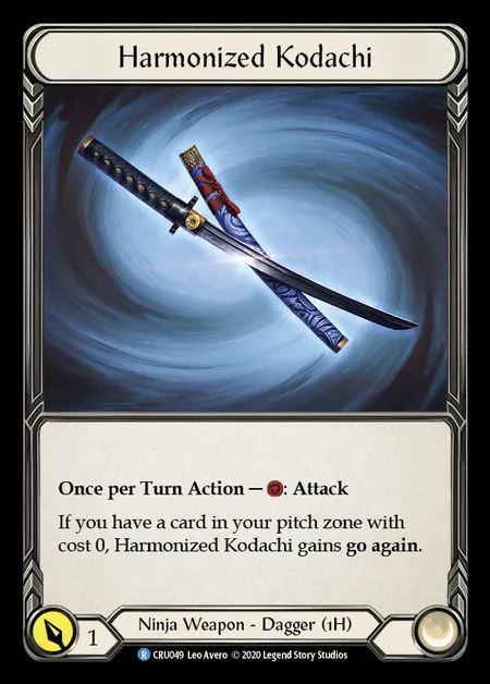 [Ninja] Harmonized Kodachi [1st-CRU_049-R]