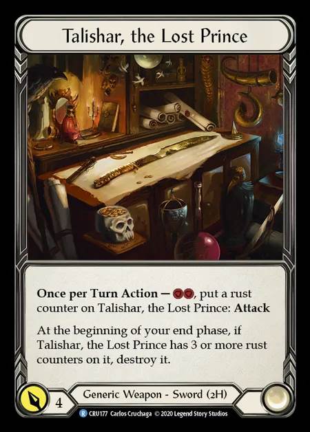 [Generic] Talishar, the Lost Prince [1st-CRU_177-R]