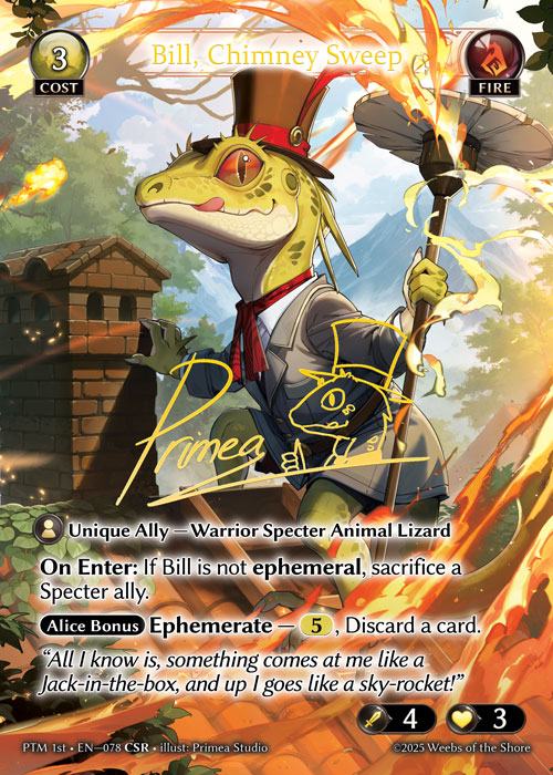 【クーポン使用不可】【CSR】[Fire] Bill, Chimney Sweep [PTM078-CSR]