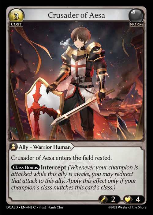 [Norm] Crusader of Aesa [DOASD042-C]