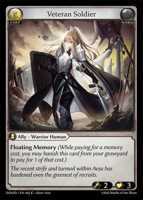 [Norm] Veteran Soldier [DOASD062-C]