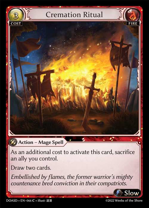 [Fire] Cremation Ritual [DOASD066-C]