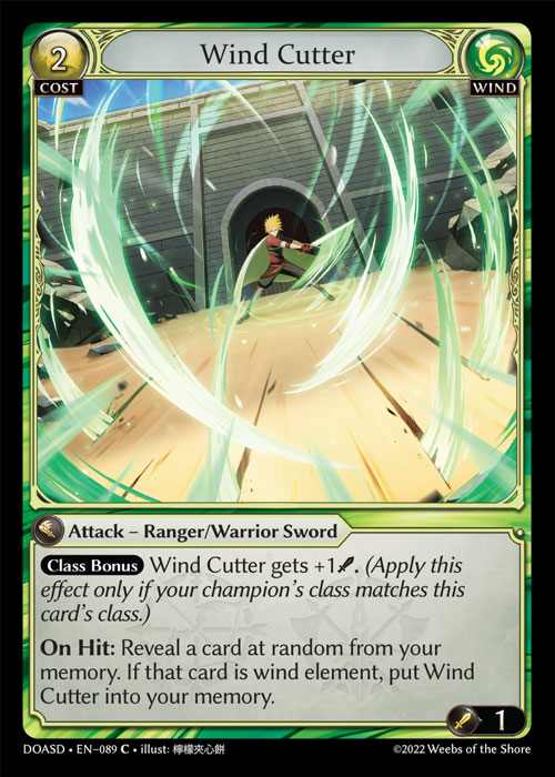 [Wind] Wind Cutter [DOASD089-C]