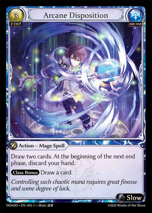[Arcane] Arcane Disposition [DOASD092-U]