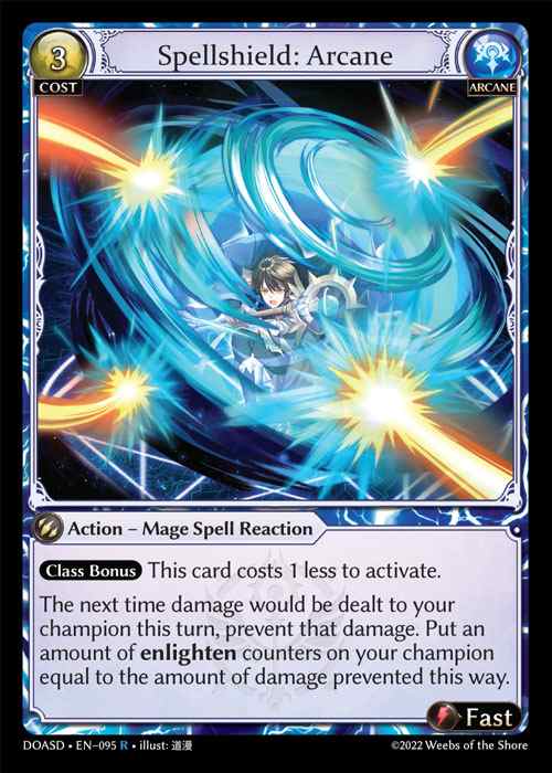 [Arcane] Spellshield: Arcane [DOASD095-R]