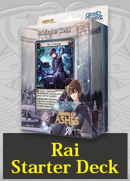 【クーポン使用不可】【DECK】Dawn of Ashes Alter Rai Starter Deck ※発送方法は「ゆうパック」を選択してください。