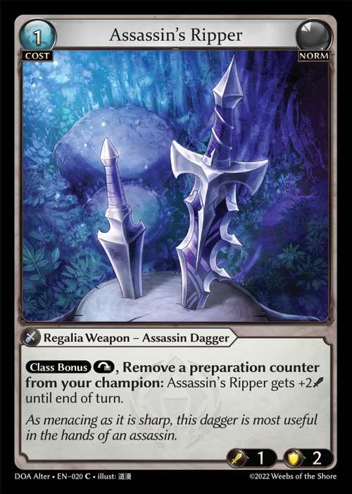 [Norm] Assassin's Ripper [AL-DOA020-C]