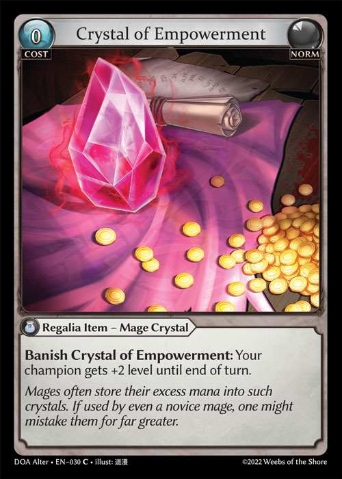 [Norm] Crystal of Empowerment [AL-DOA030-C]