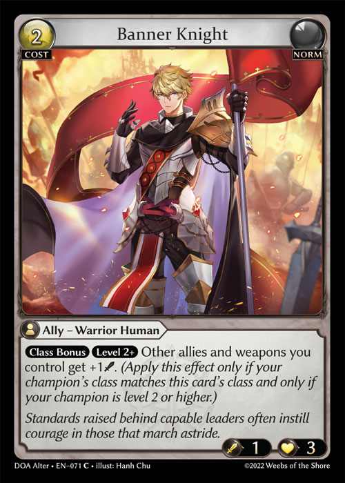 [Norm] Banner Knight [AL-DOA071-C]