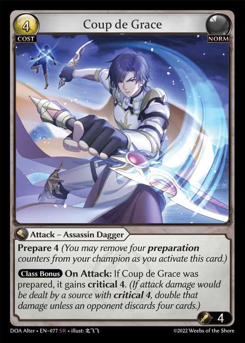 [Norm] Coup de Grace [AL-DOA077-SR]