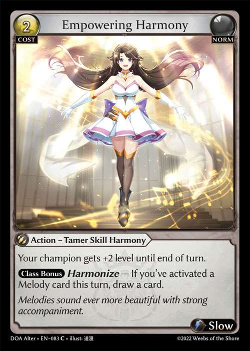 [Norm] Empowering Harmony [AL-DOA083-C]