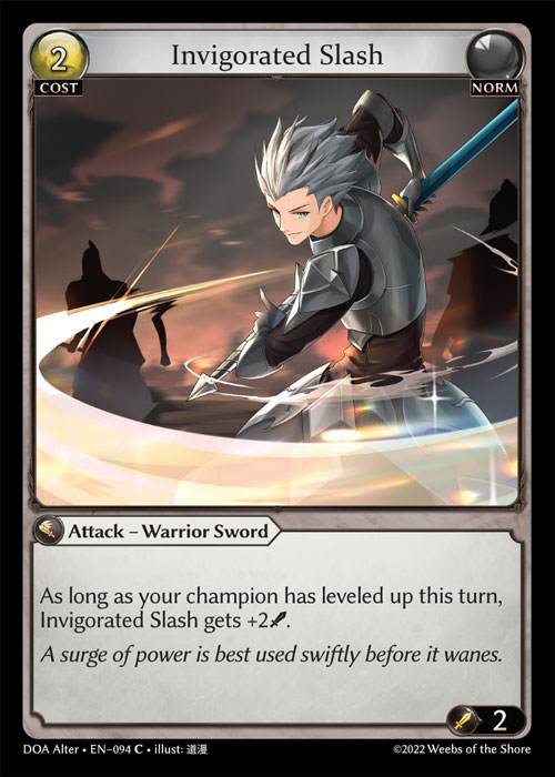 [Norm] Invigorated Slash [AL-DOA094-C]