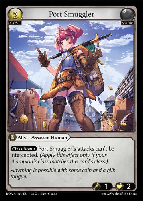 [Norm] Port Smuggler [AL-DOA103-C]