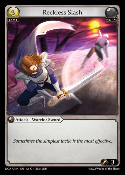 [Norm] Reckless Slash [AL-DOA105-C]