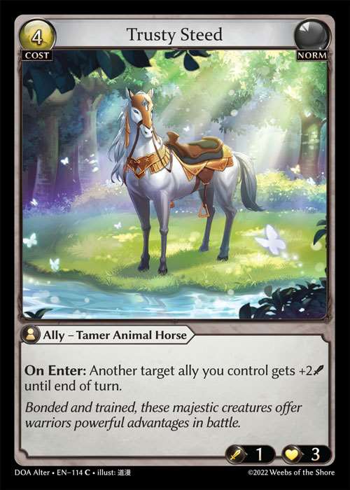 [Norm] Trusty Steed [AL-DOA114-C]