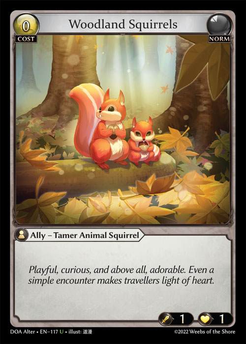 [Norm] Woodland Squirrels [AL-DOA117-U]