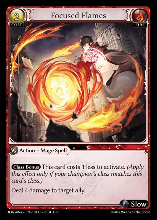 [Fire] Focused Flames [AL-DOA138-U]