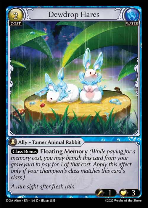 [Water] Dewdrop Hares [AL-DOA166-C]