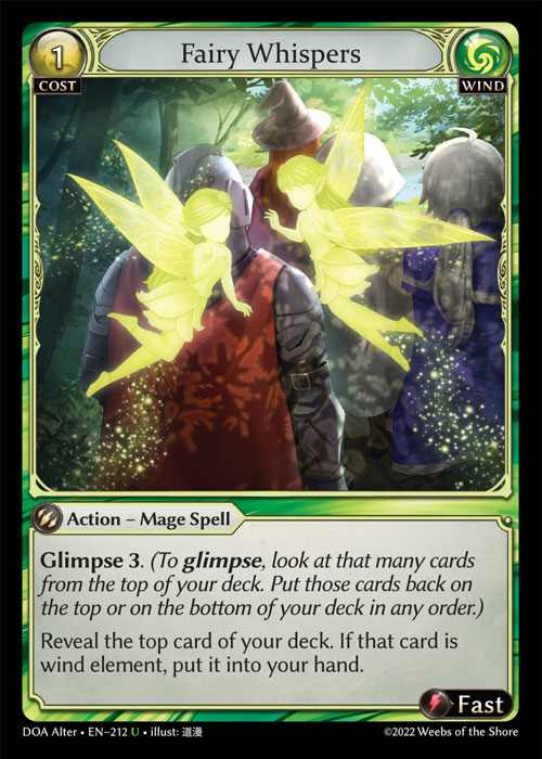 [Wind] Fairy Whispers [AL-DOA212-U]