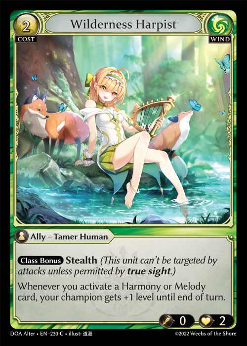 [Wind] Wilderness Harpist [AL-DOA230-C]