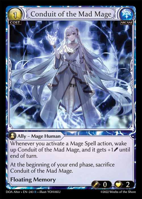 [Arcane] Conduit of the Mad Mage [AL-DOA243-R]