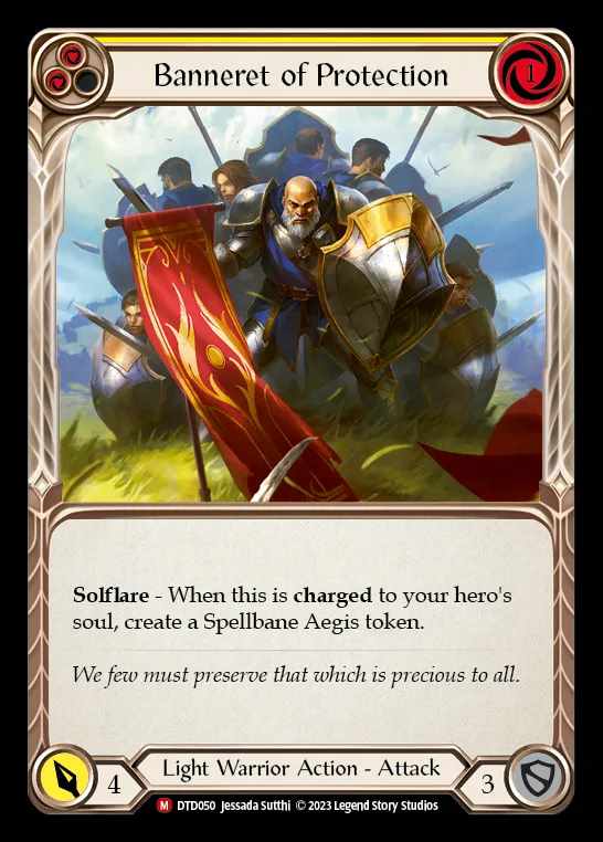 [Light Warrior] Banneret of Protection [DTD050-M]