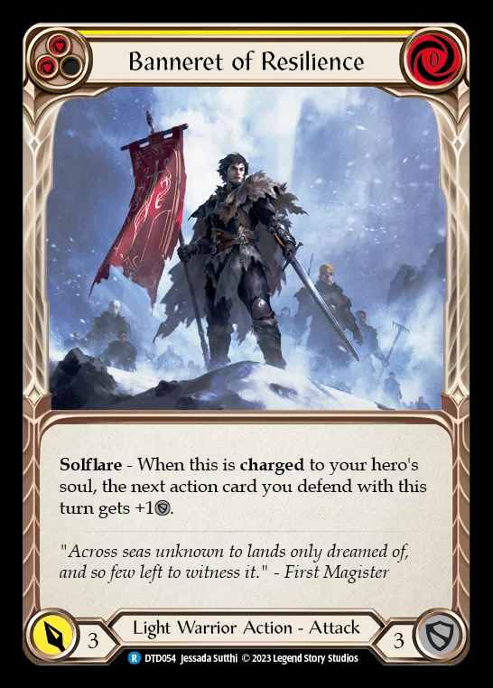 [Light Warrior] Banneret of Resilience [DTD054-R]